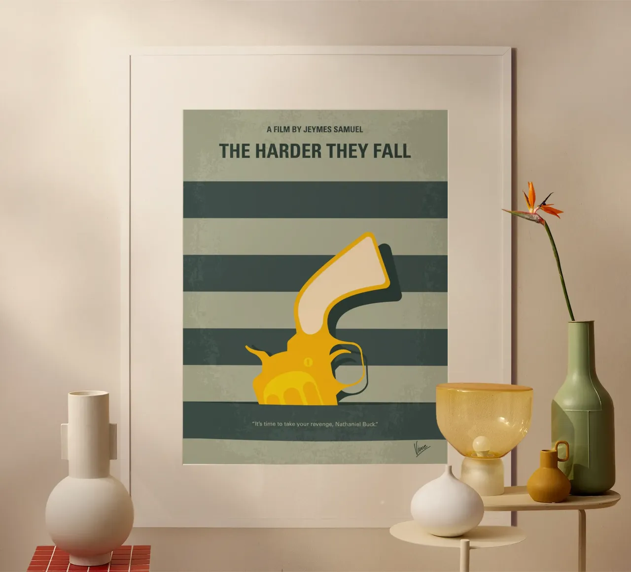 No1481 The Harder They Fall carta hahnemühle da Chungkong