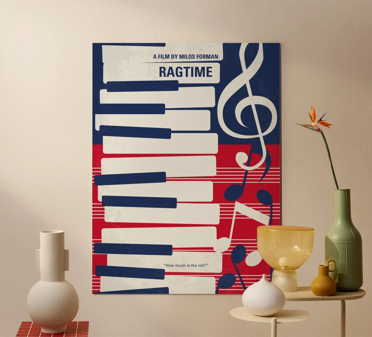No1484 Ragtime poster con telaio in plastica da Chungkong