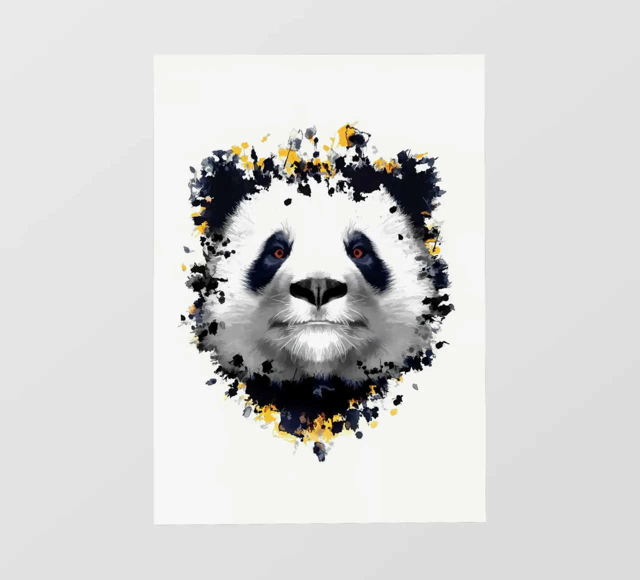 Orso panda pellicola backlit da James M Coyle