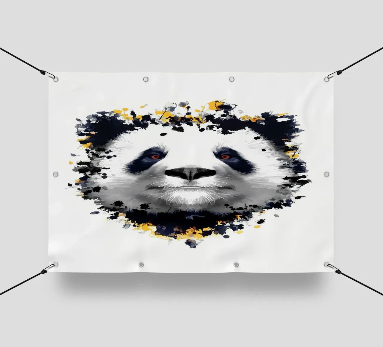 Orso panda telo in pvc da James M Coyle