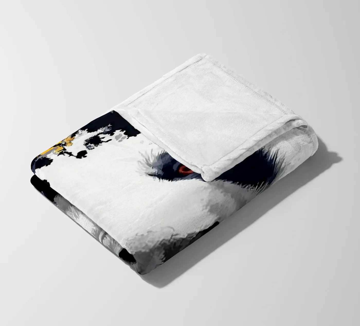 Panda Bear fleece blanket by James M Coyle