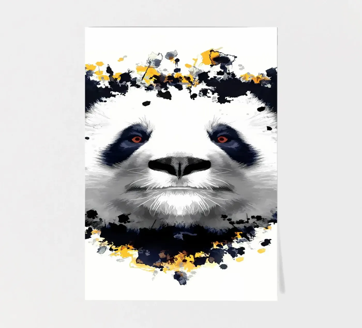 Panda Bear sticker sheet by James M Coyle