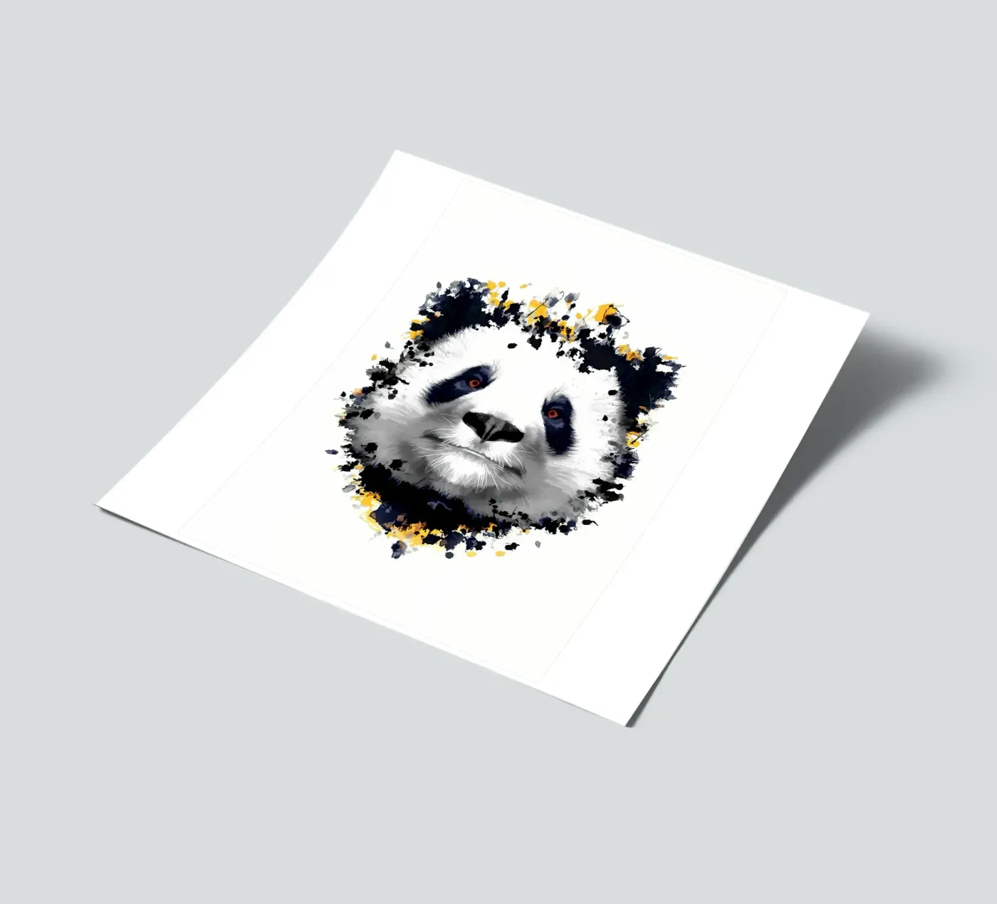 Panda Bear sticker sheet by James M Coyle