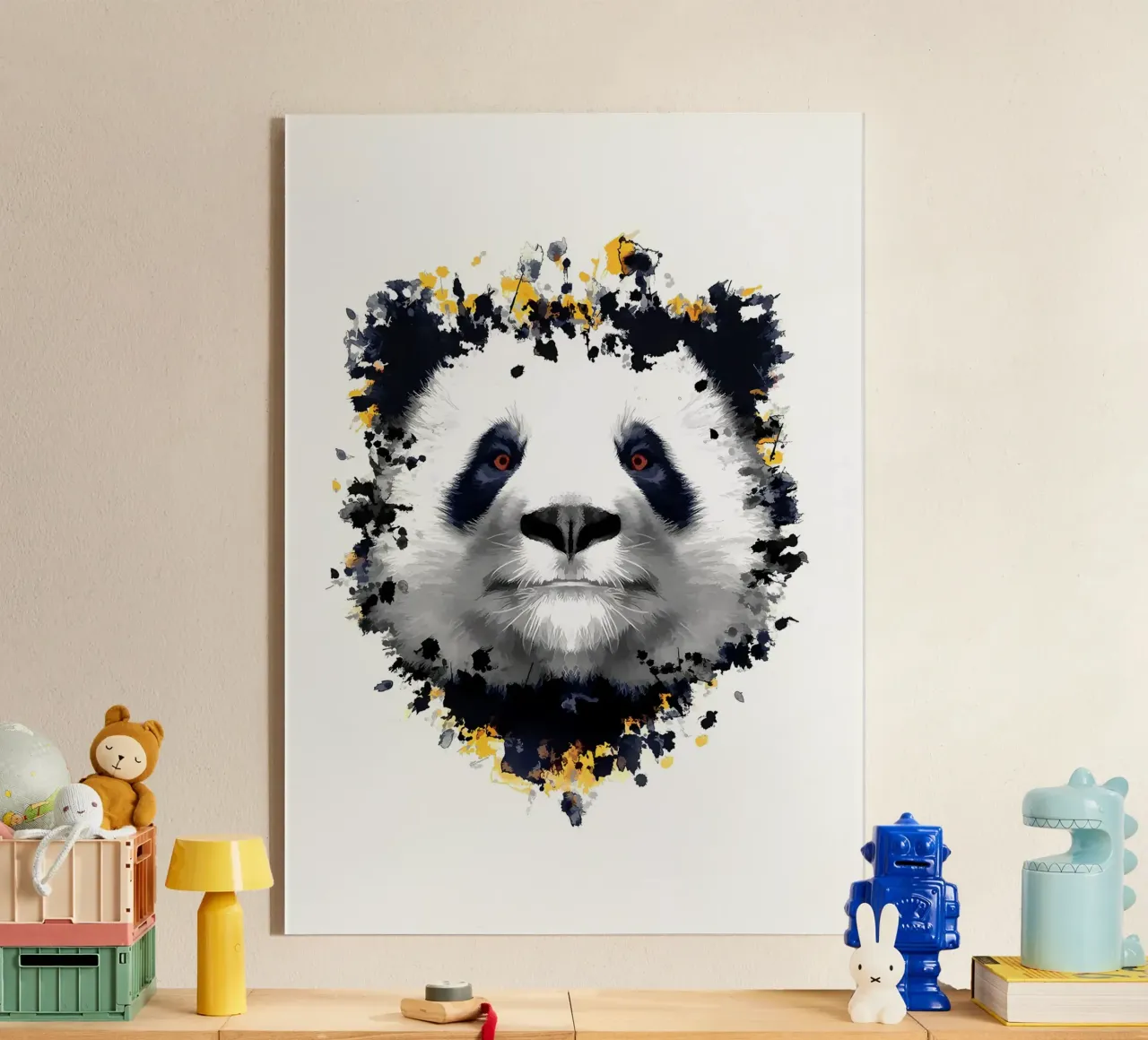 Orso panda plexiglass da James M Coyle