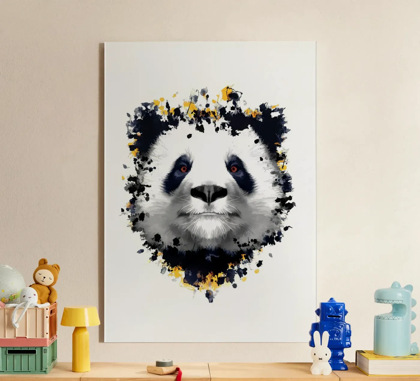 Ours Panda plexiglas de James M Coyle