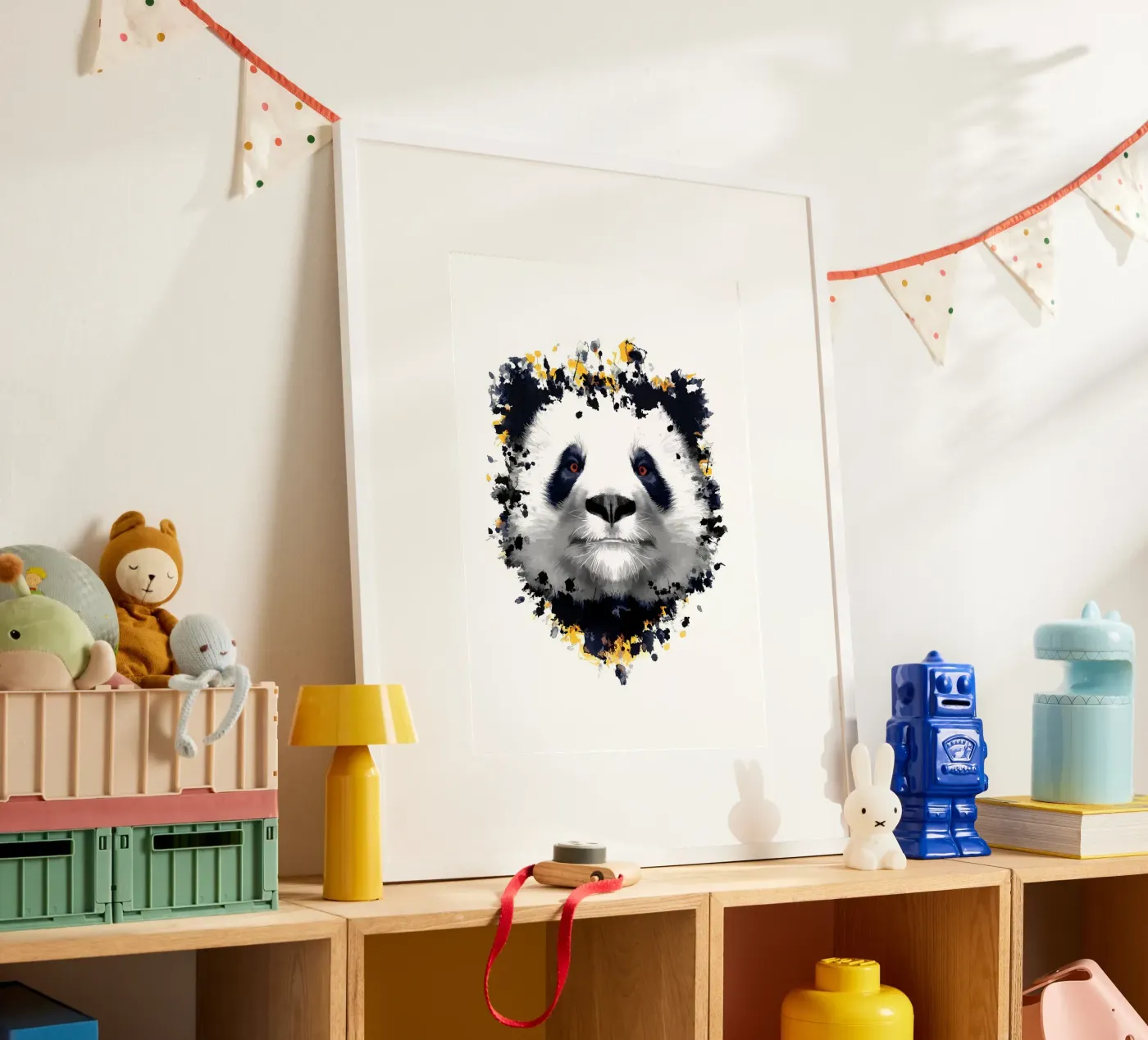 Panda Bear poster by James M Coyle