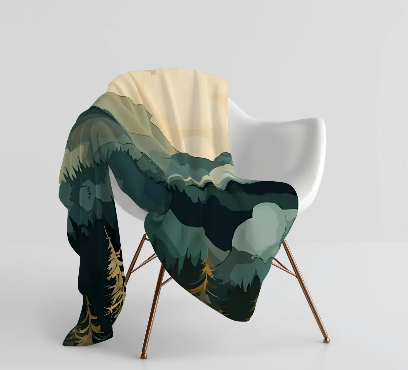 Winter Tale Fleecedecke von Albert S Jacob