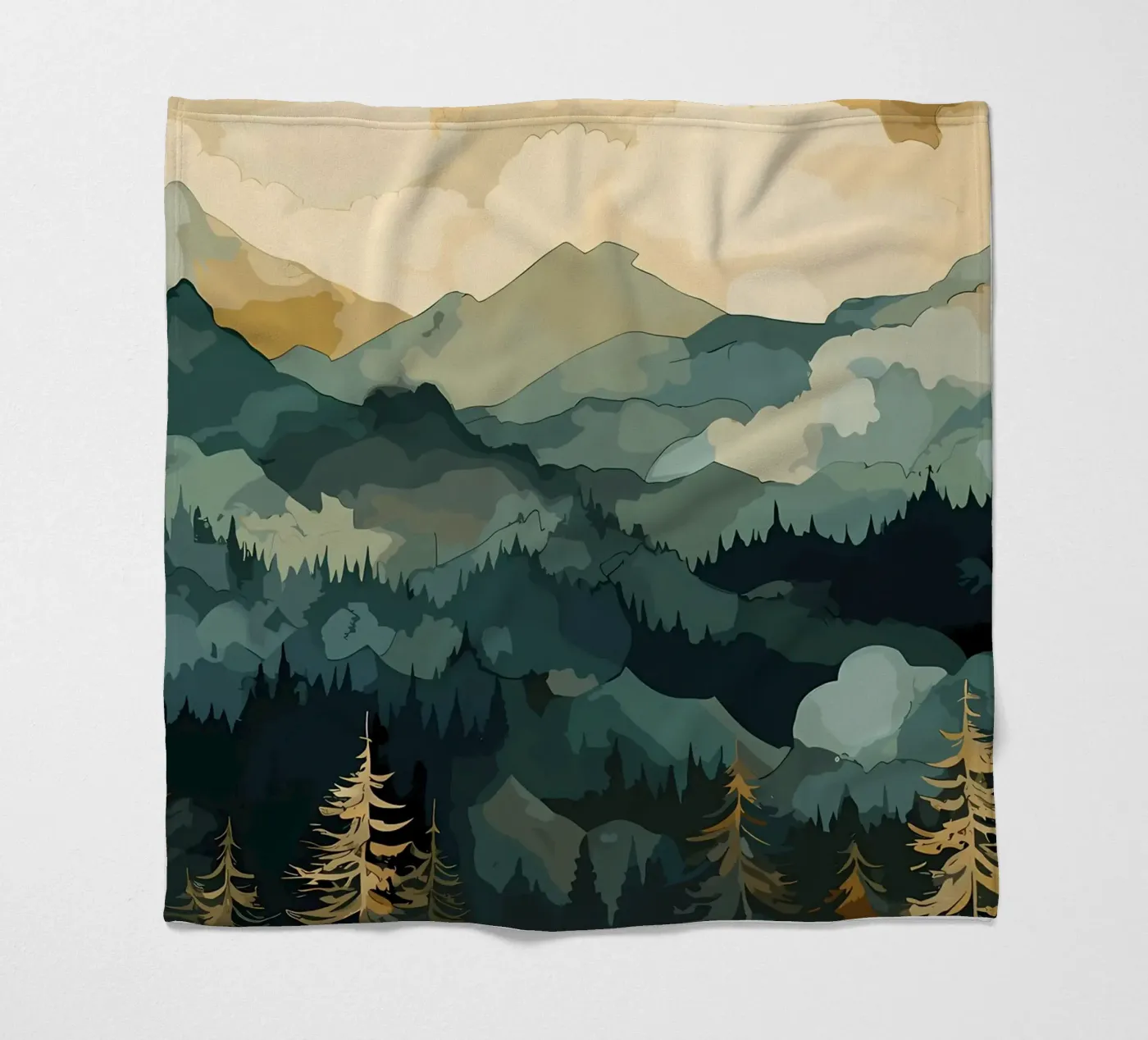 Winter Tale Fleecedecke von Albert S Jacob