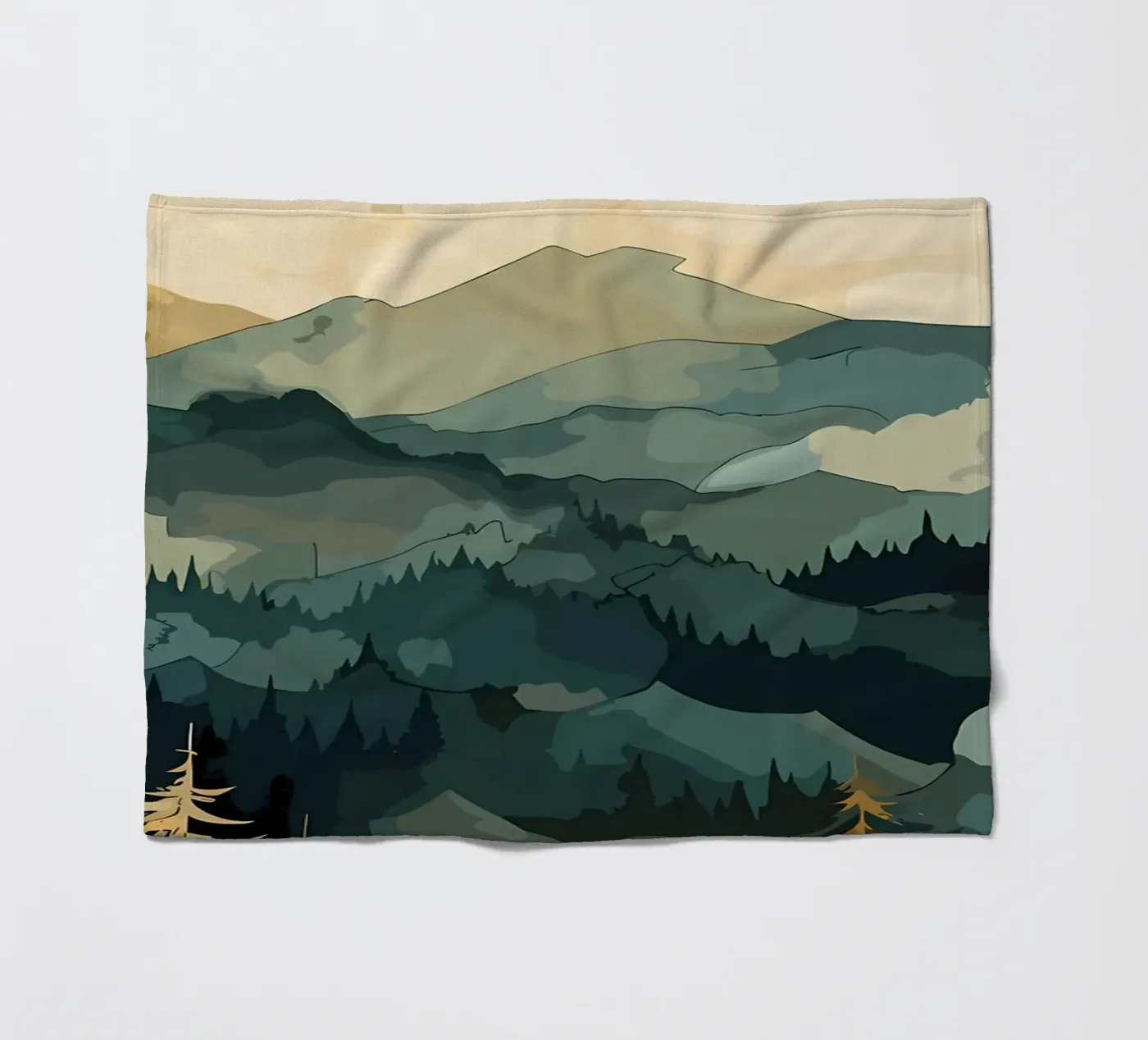 Winter Tale Fleecedecke von Albert S Jacob