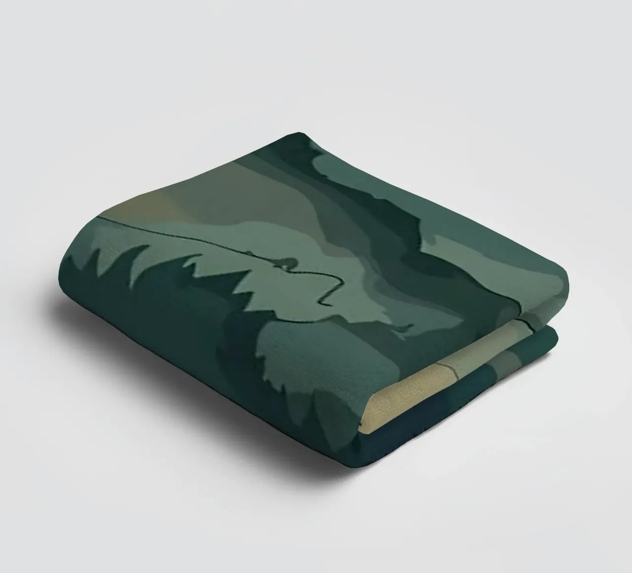 Winter Tale towel by Albert S Jacob