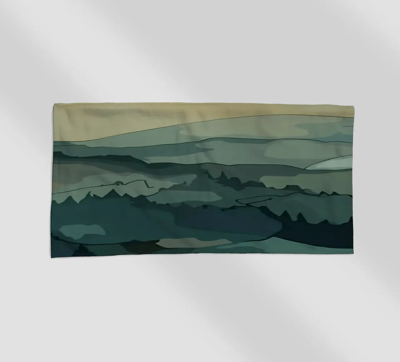 Racconto d'inverno telo mare da Albert S Jacob