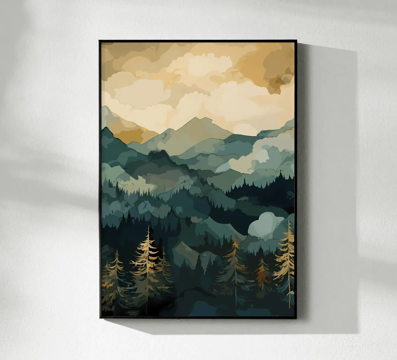 Winter Tale acrylic glass by Albert S Jacob