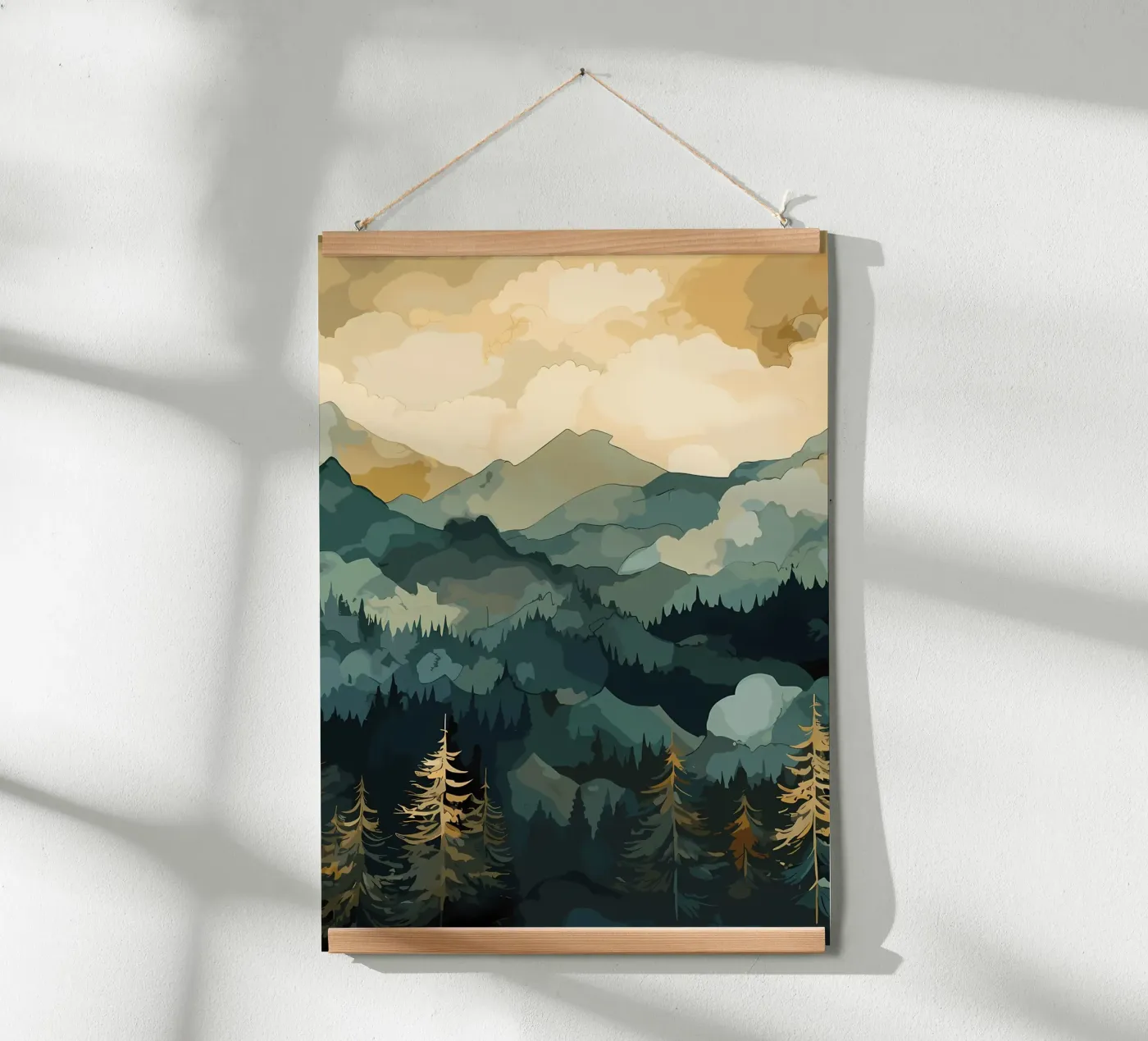 Winter Tale poster by Albert S Jacob