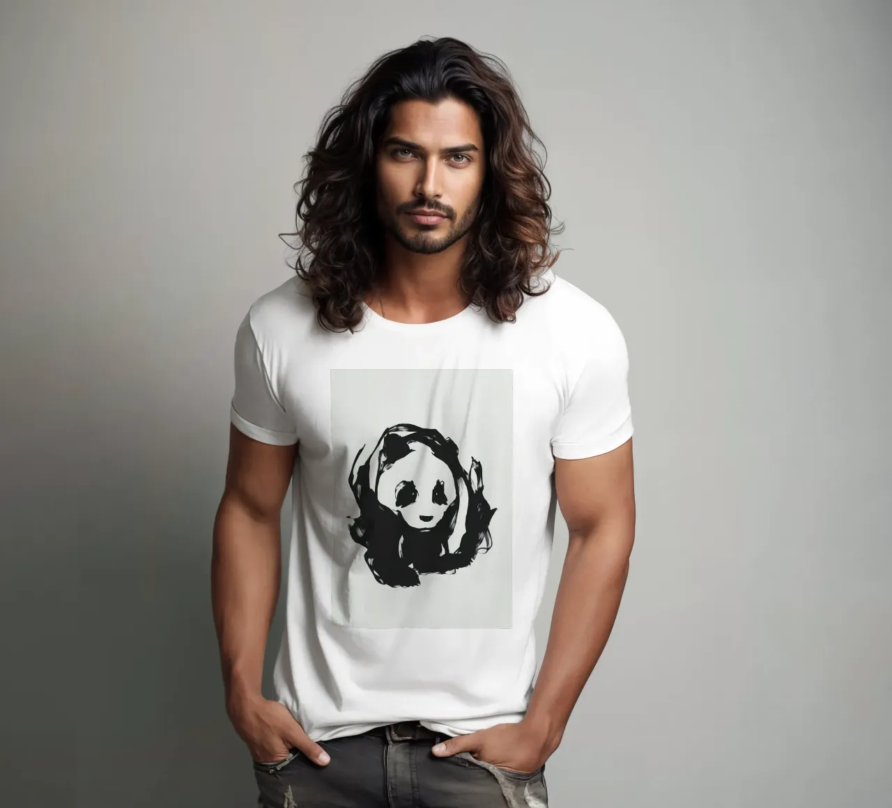 Panda t-shirt da James M Coyle