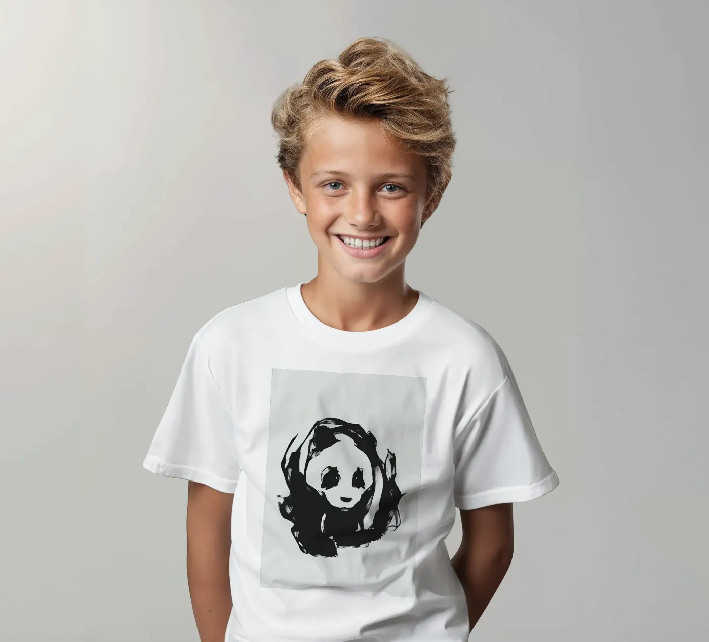 Panda t-shirt bambini da James M Coyle