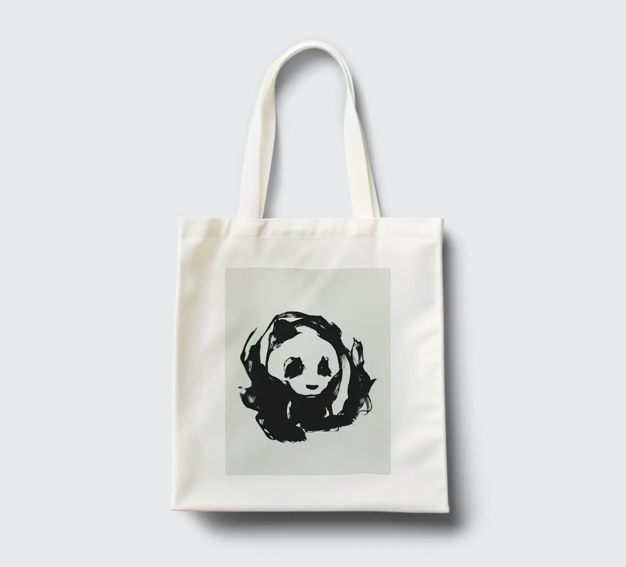 Panda tote bag by James M Coyle