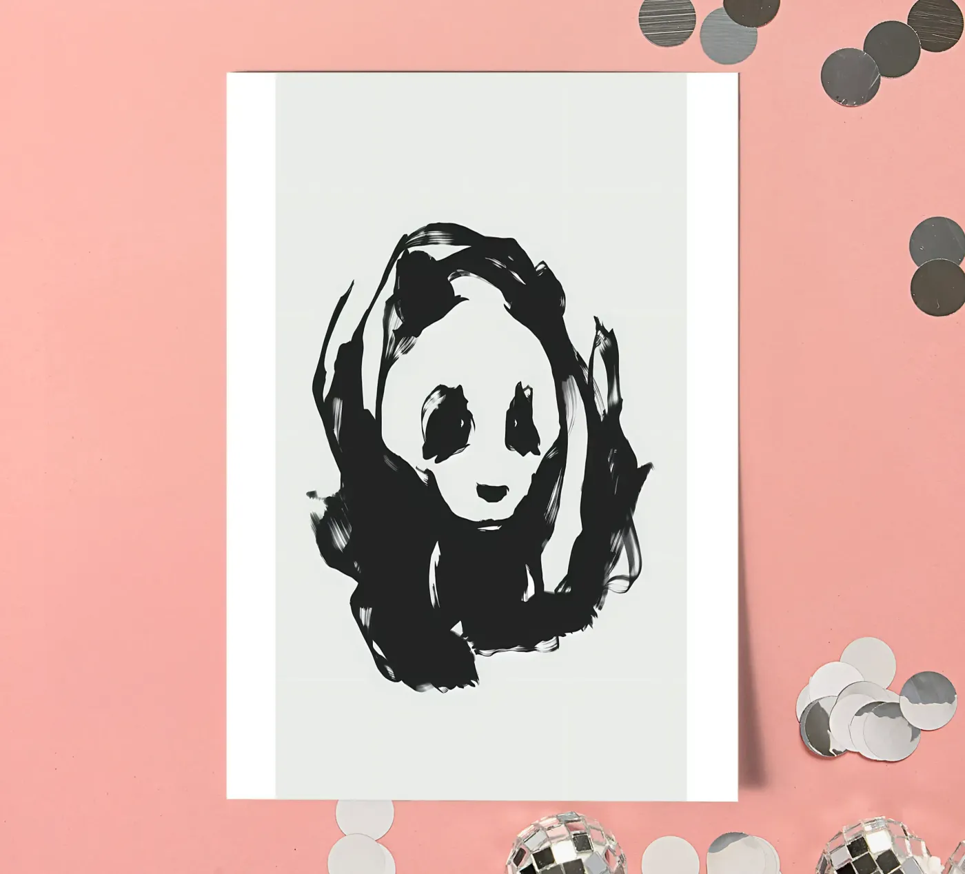 Panda sticker sheet by James M Coyle