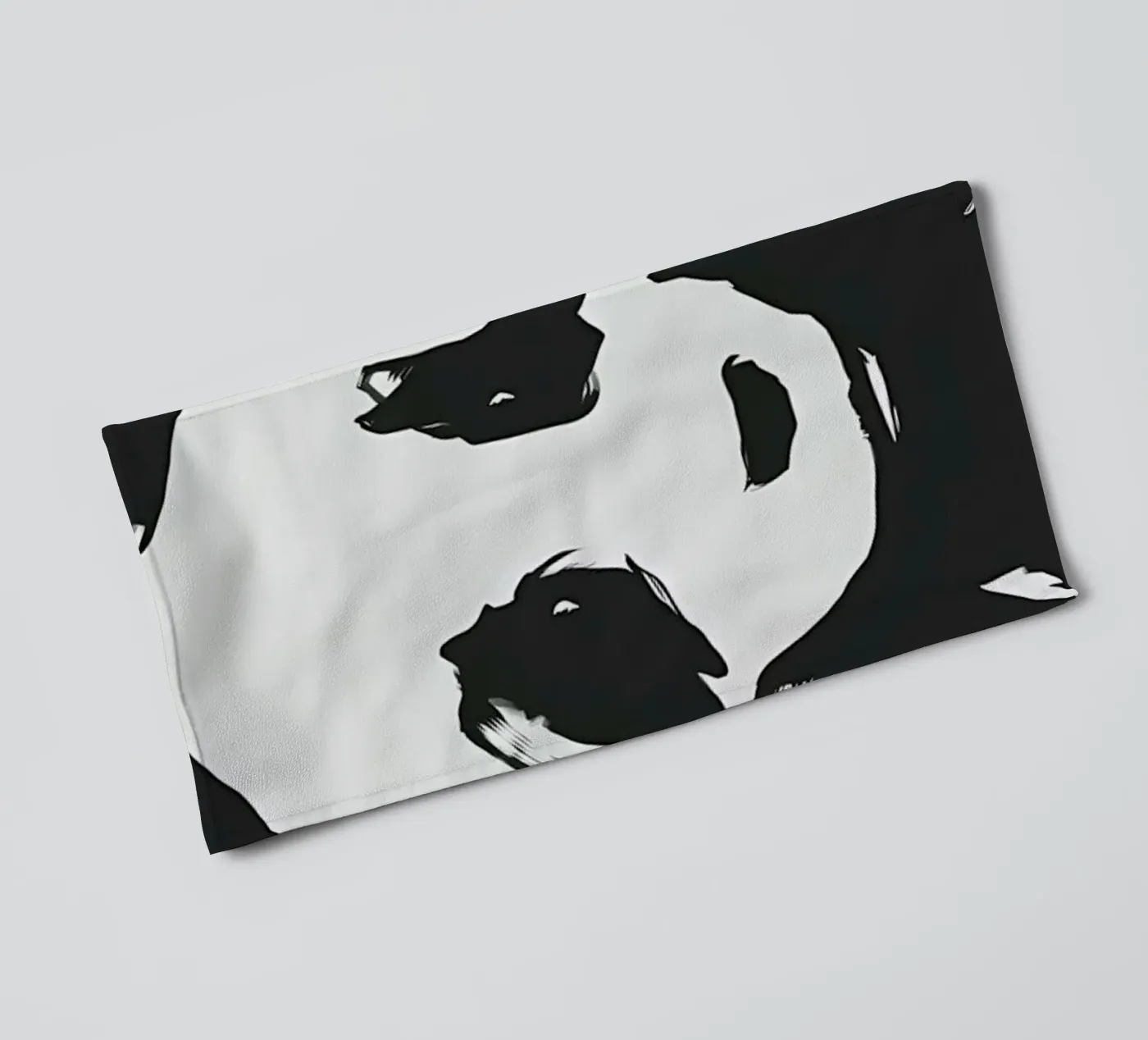 Panda badhanddoek van James M Coyle
