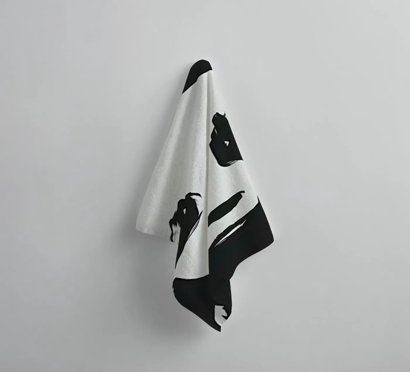 Panda badhanddoek van James M Coyle