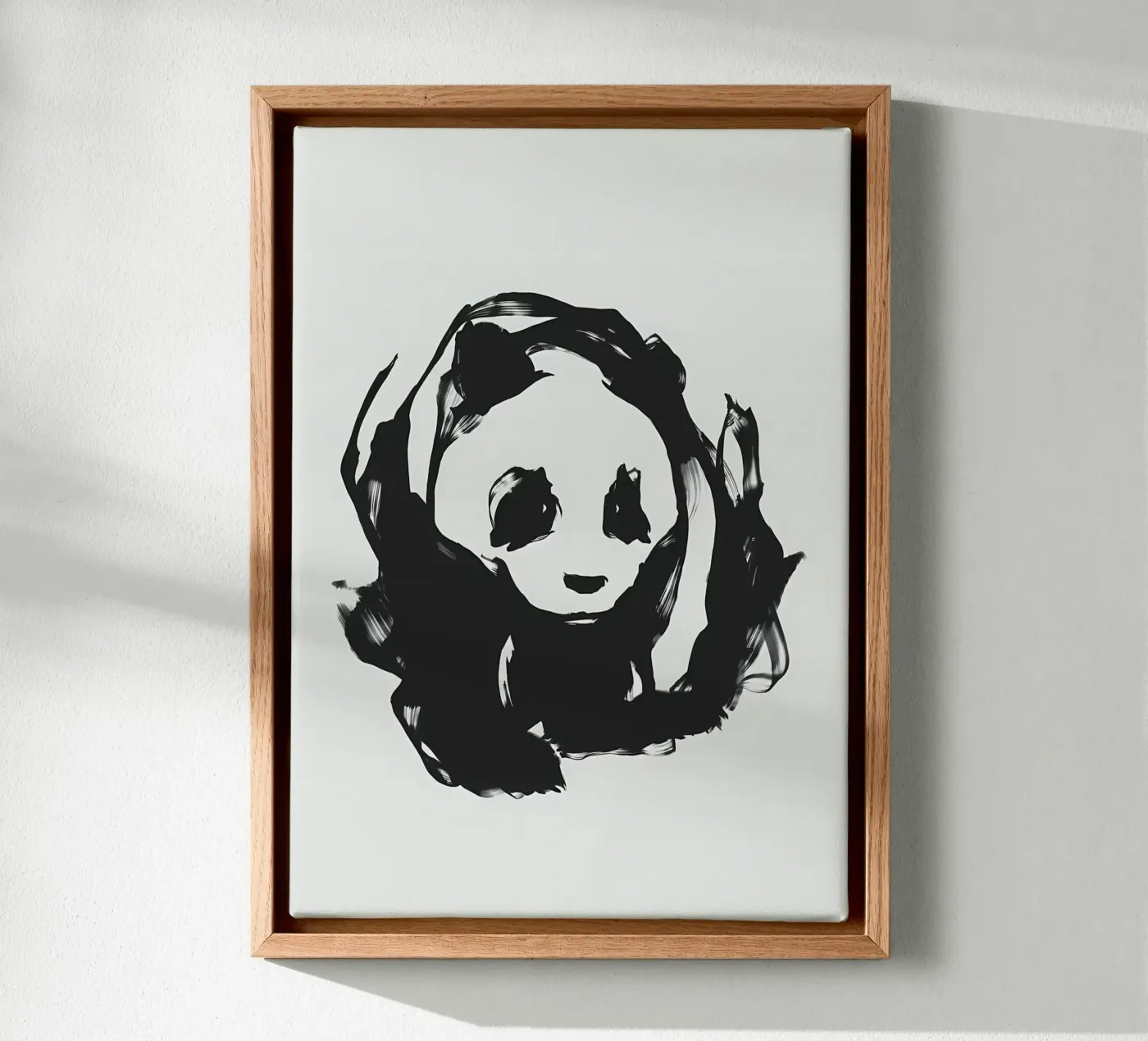 Panda canvas van James M Coyle