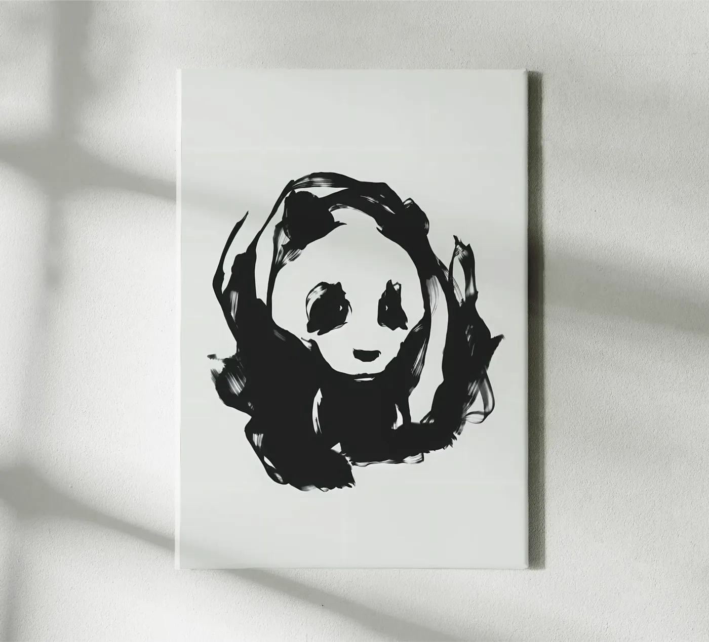 Panda canvas van James M Coyle