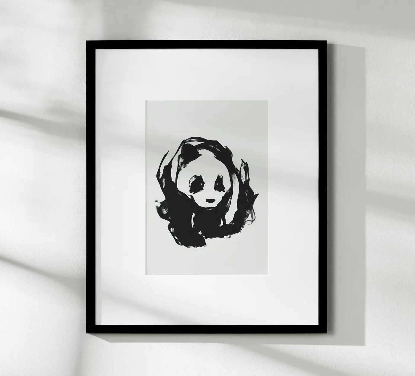 Panda Poster von James M Coyle