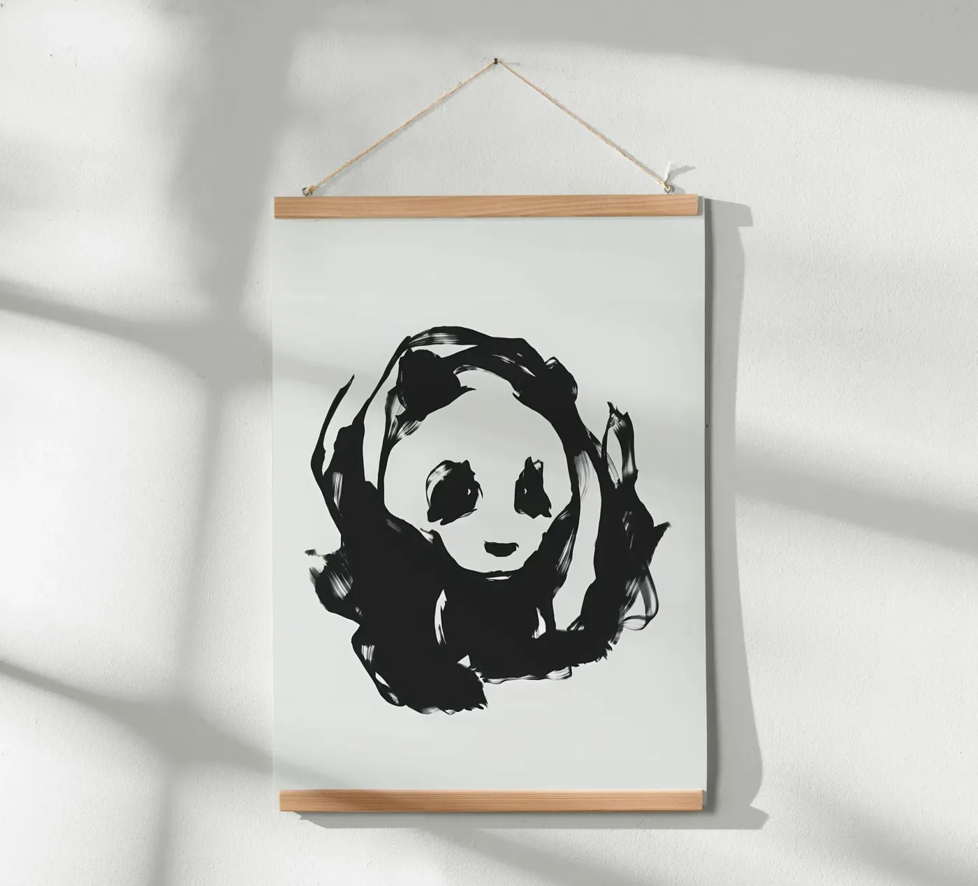 Panda Poster von James M Coyle