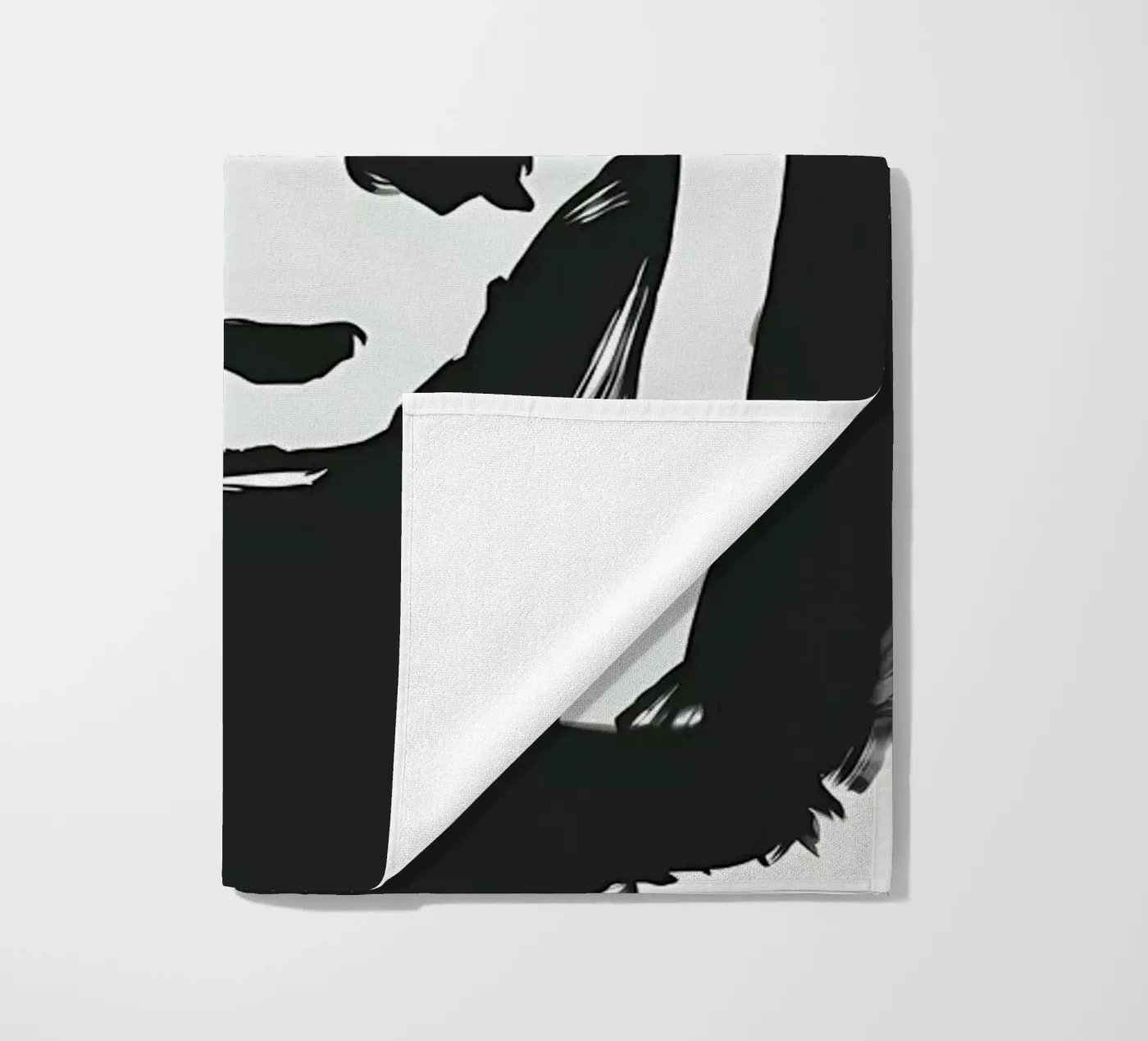 Panda beach towel by James M Coyle