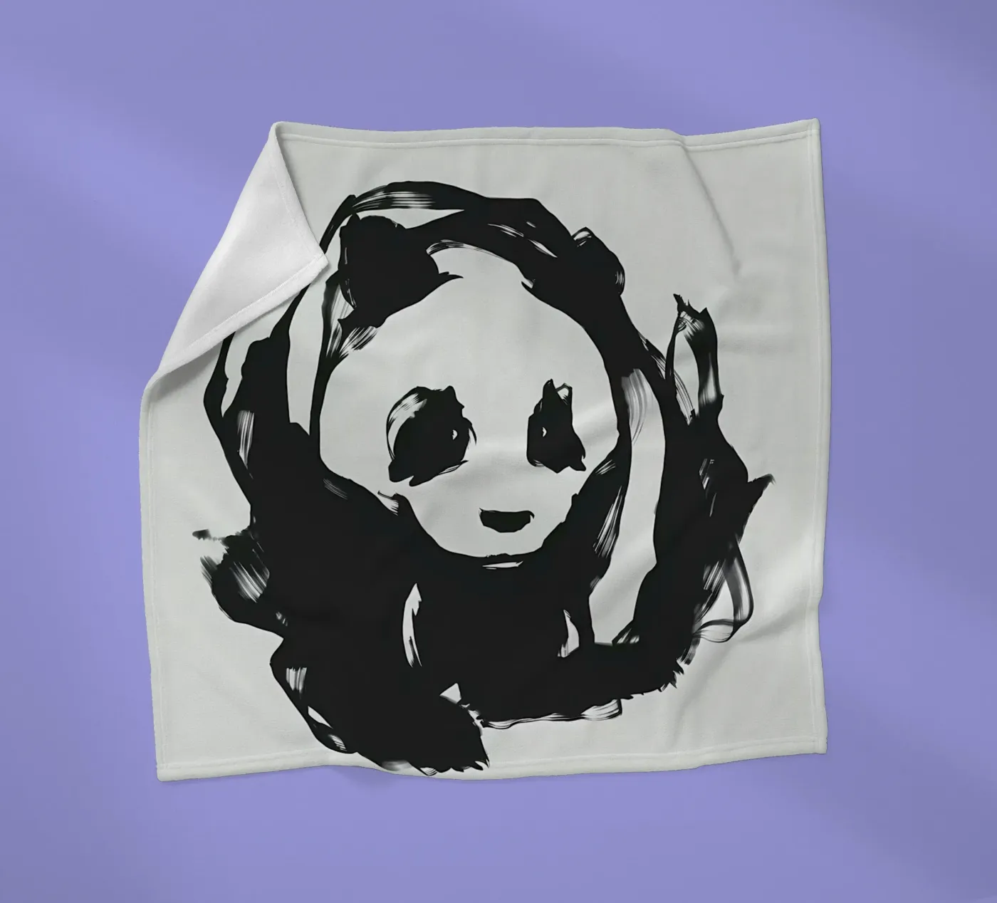 Panda fleecedeken van James M Coyle