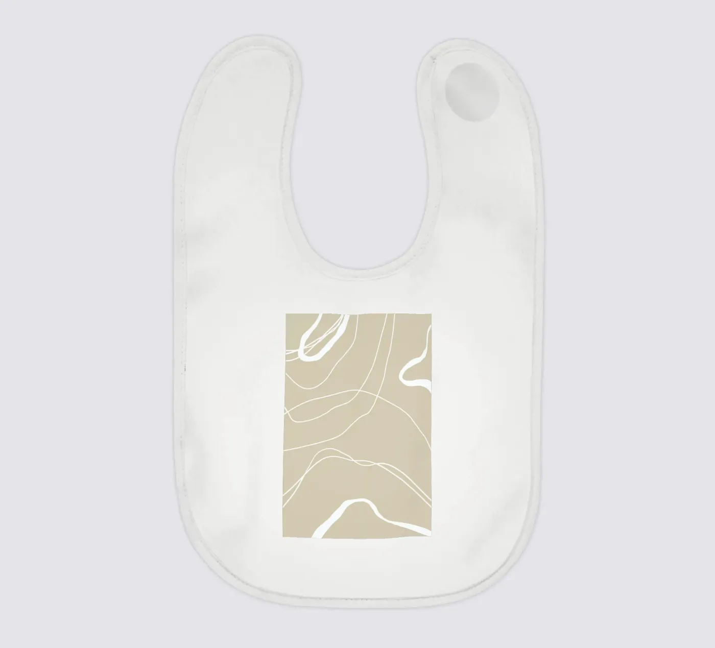 Ghost baby bib by Pure