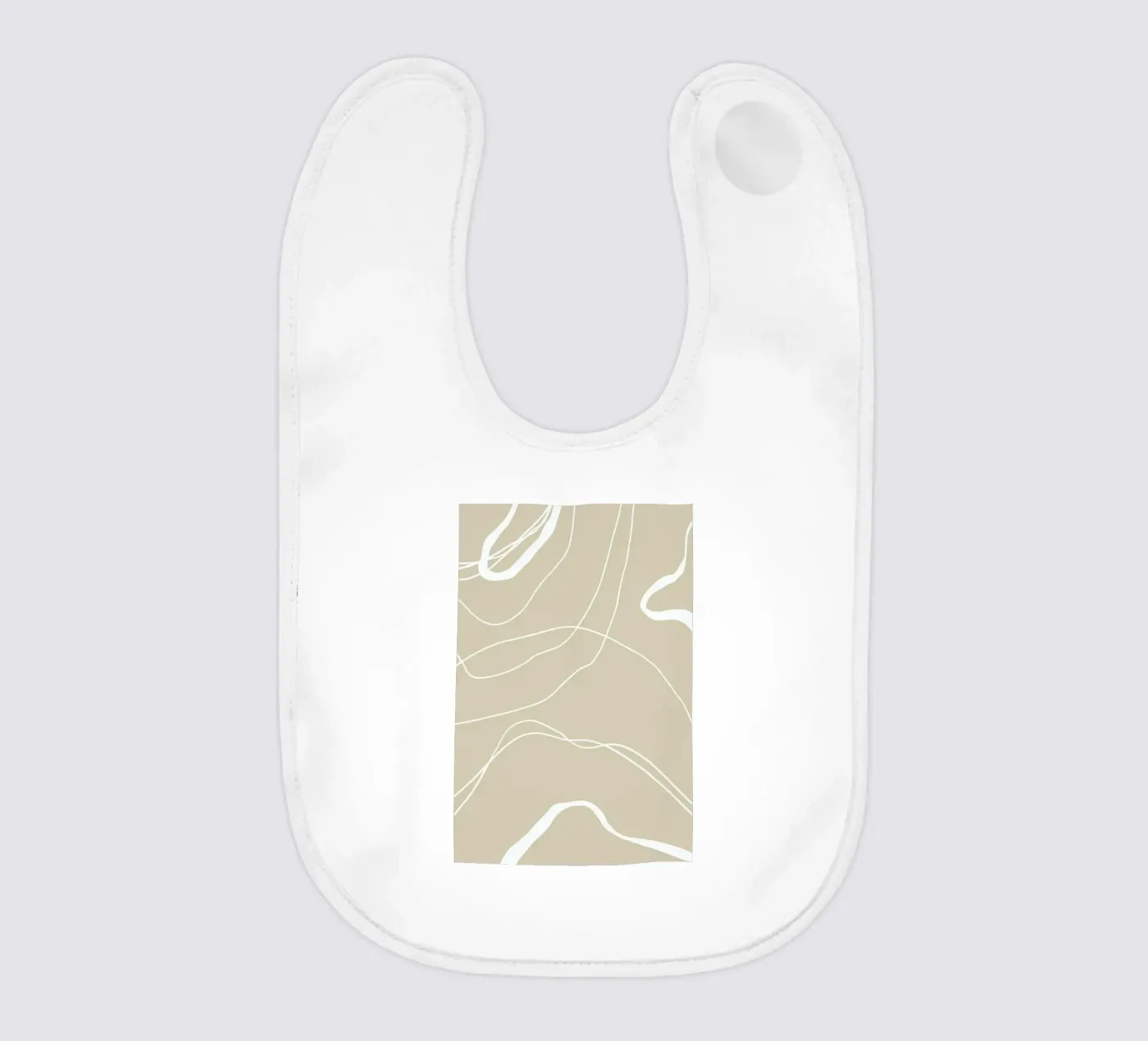 Ghost baby bib by Pure