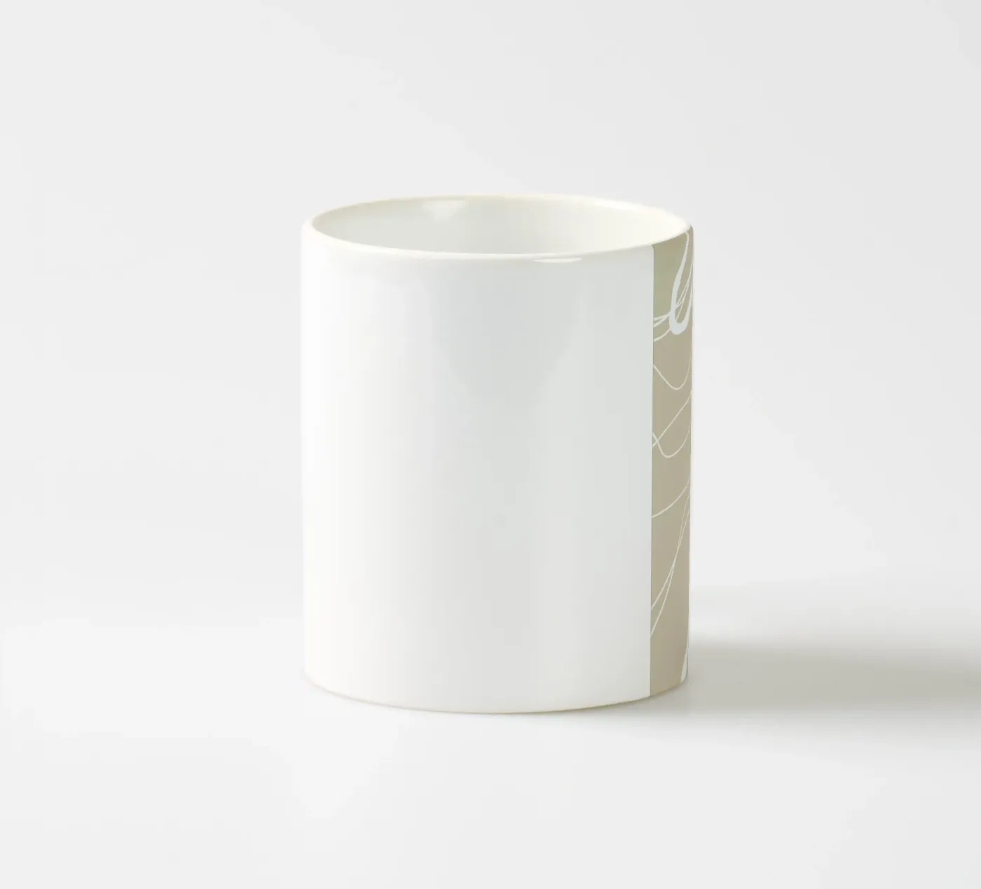 Ghost ceramic mug by Pure
