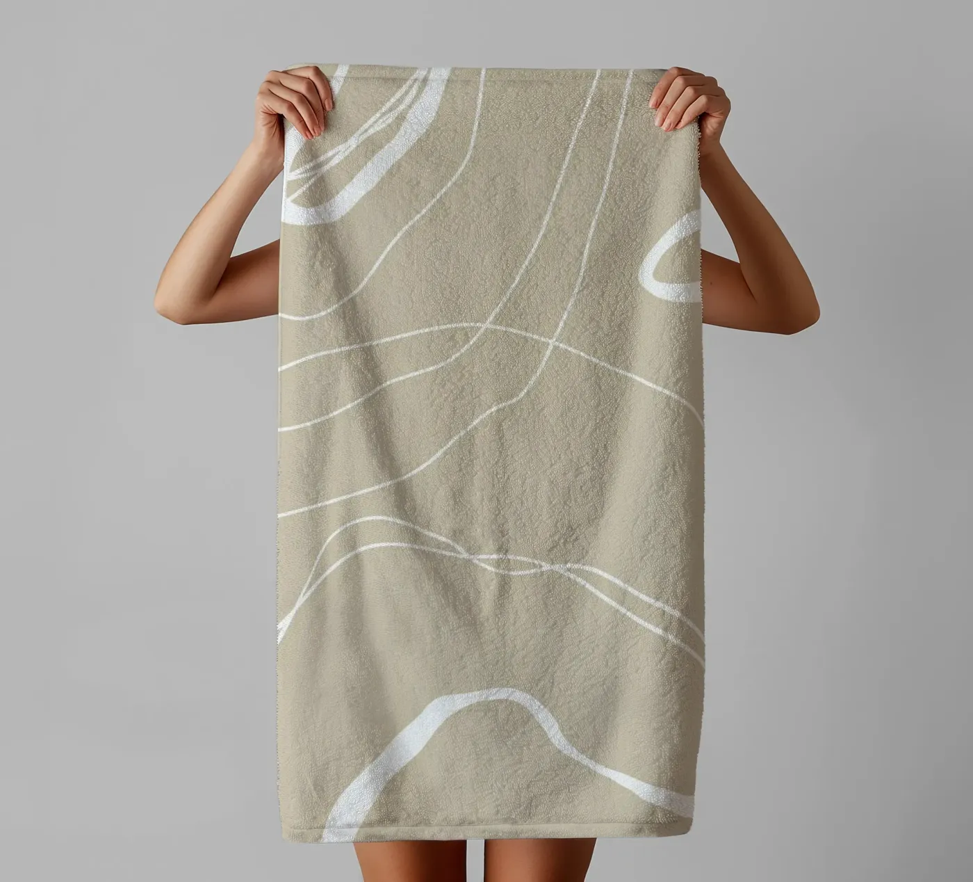 Ghost badhanddoek van Pure