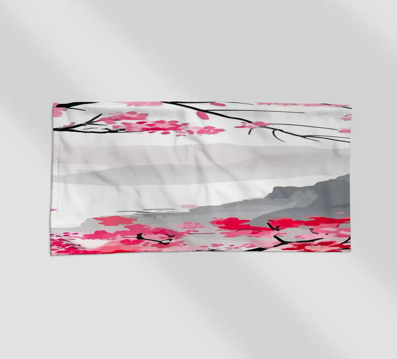 Giappone fiori di ciliegio telo mare da Rebecca Clark Wyrick