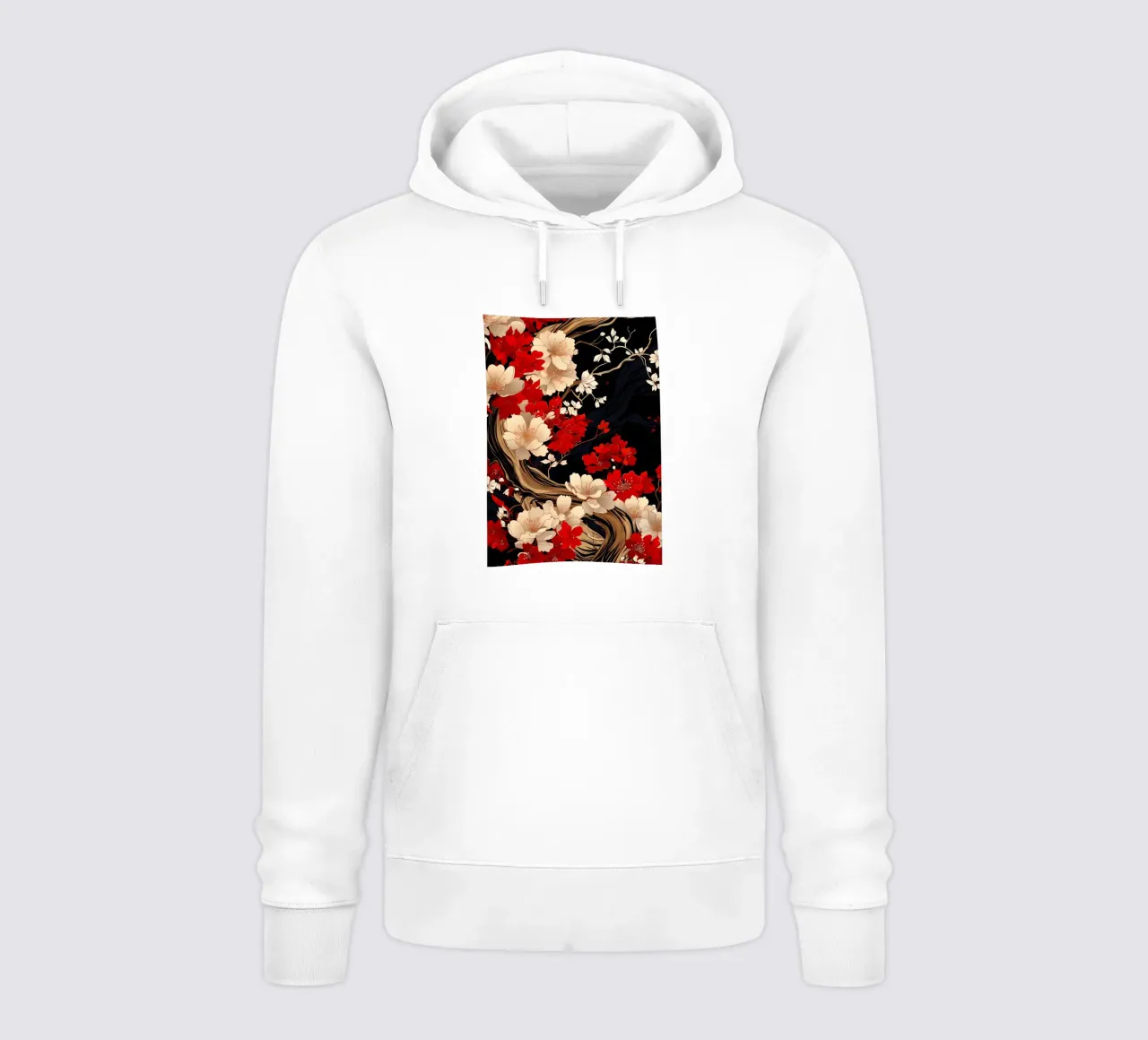 Eleganza in fiore felpa con cappuccio da Rebecca Clark Wyrick