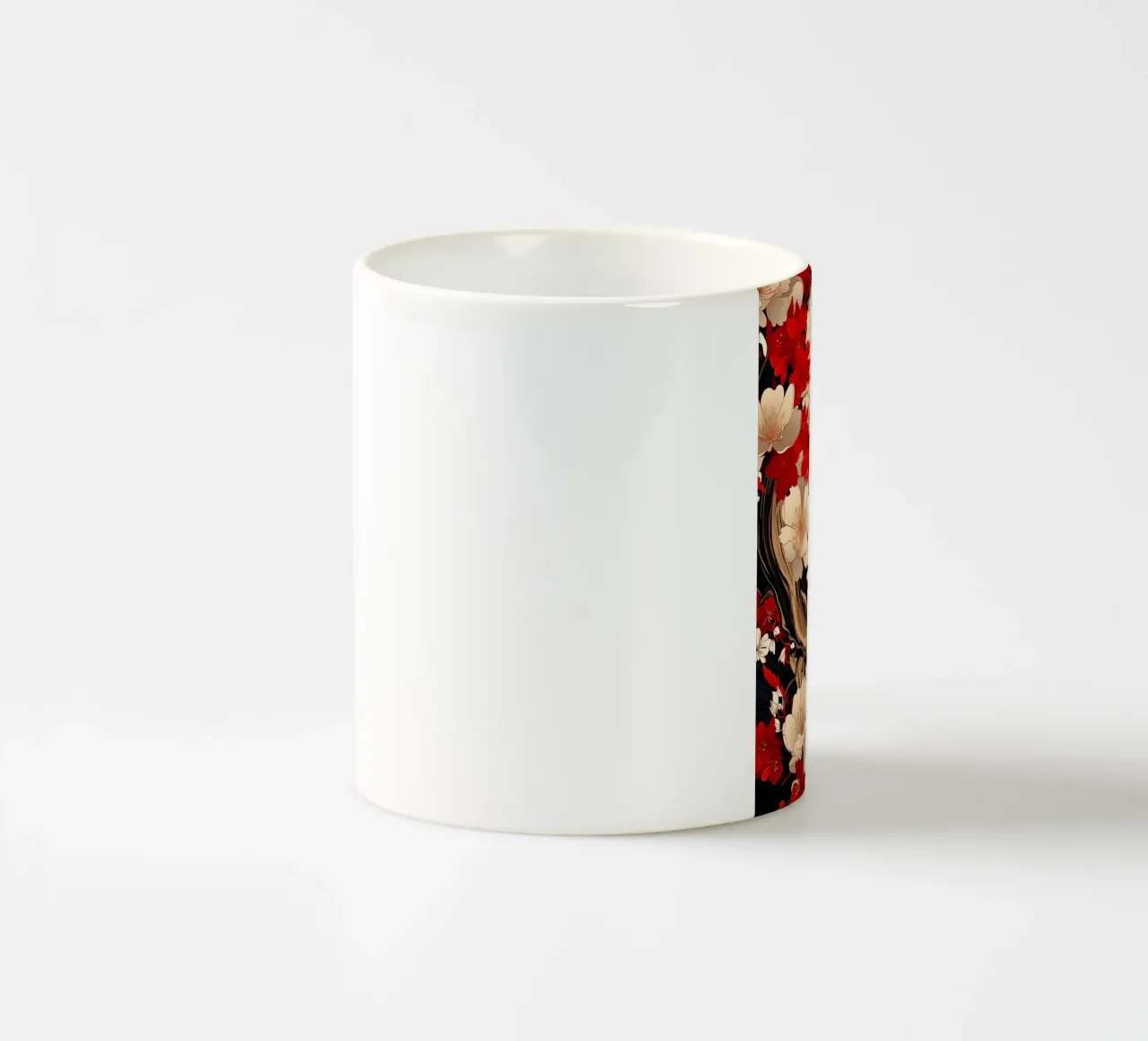 Eleganza in fiore tazza in ceramica da Rebecca Clark Wyrick