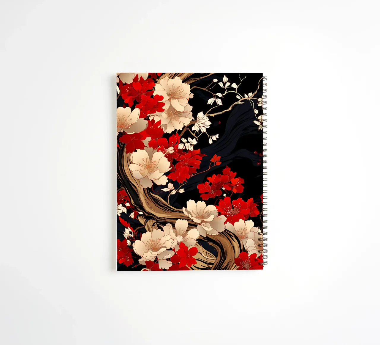 Blossoming Elegance spiral notebook by Rebecca Clark Wyrick