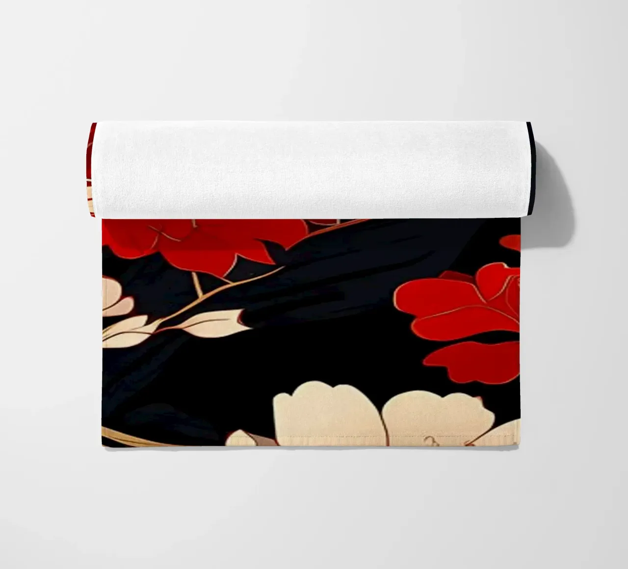 Eleganza in fiore telo mare da Rebecca Clark Wyrick