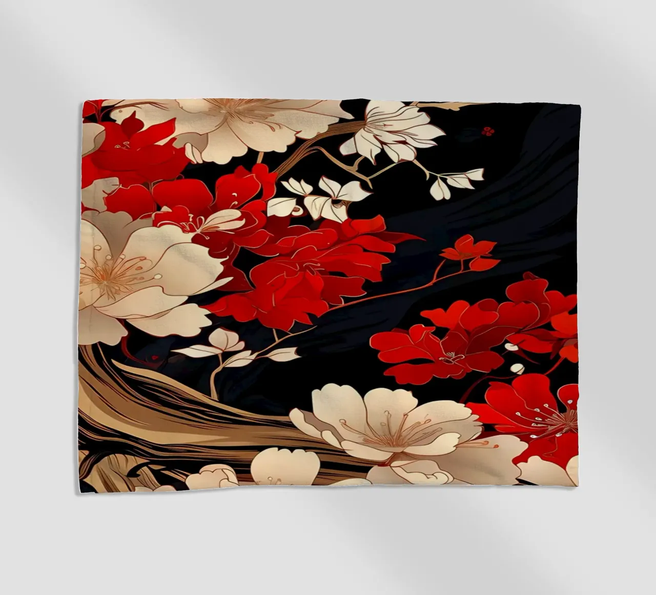Eleganza in fiore telo mare da Rebecca Clark Wyrick