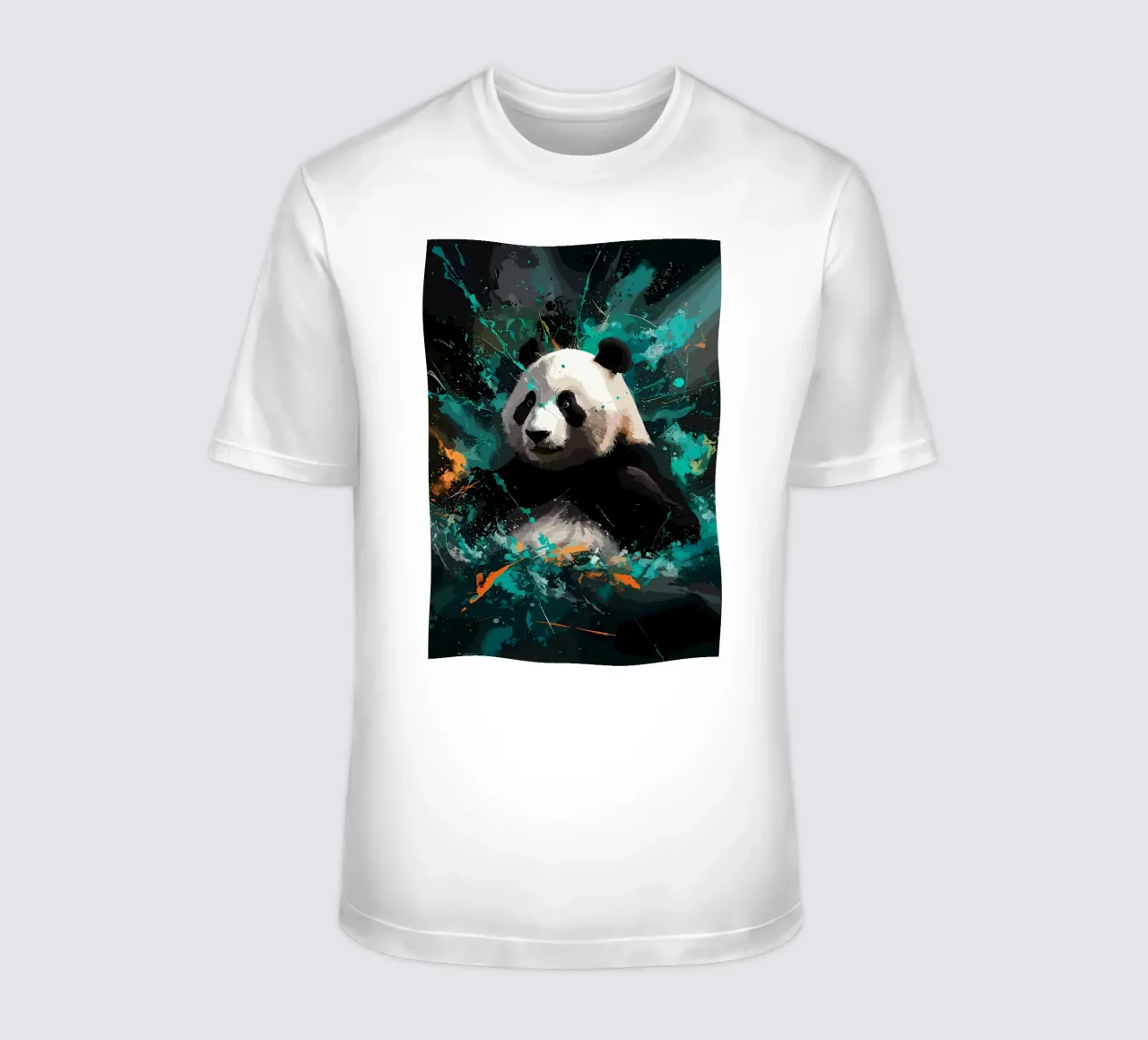 Panda Splash t-shirt da James M Coyle