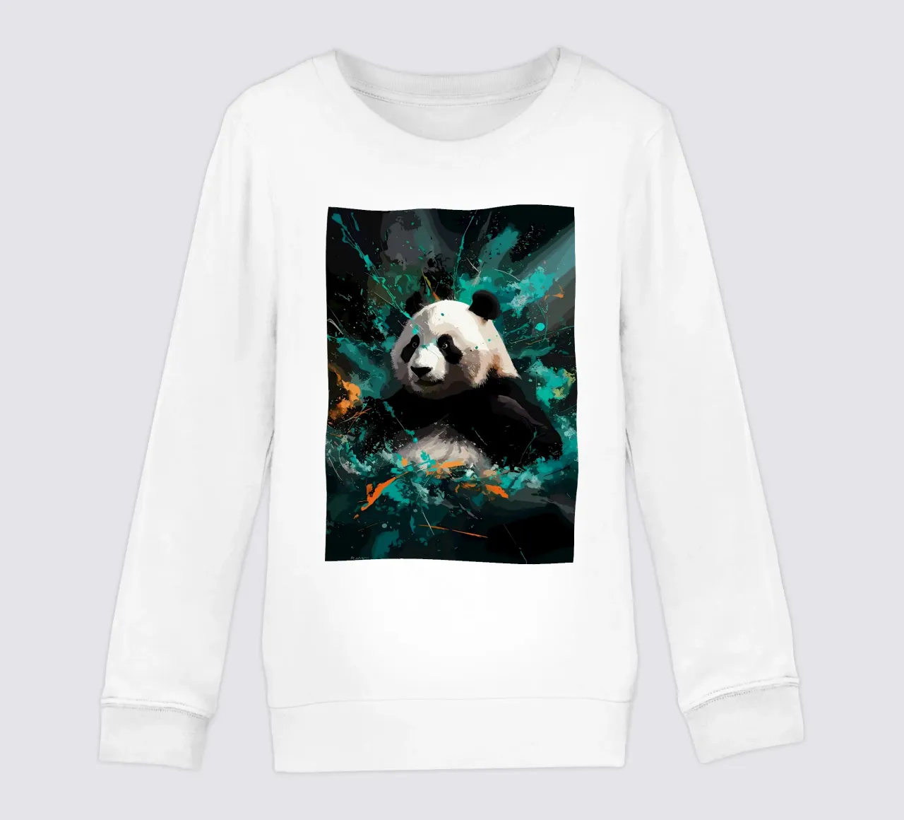 Panda Splash felpa bambino da James M Coyle
