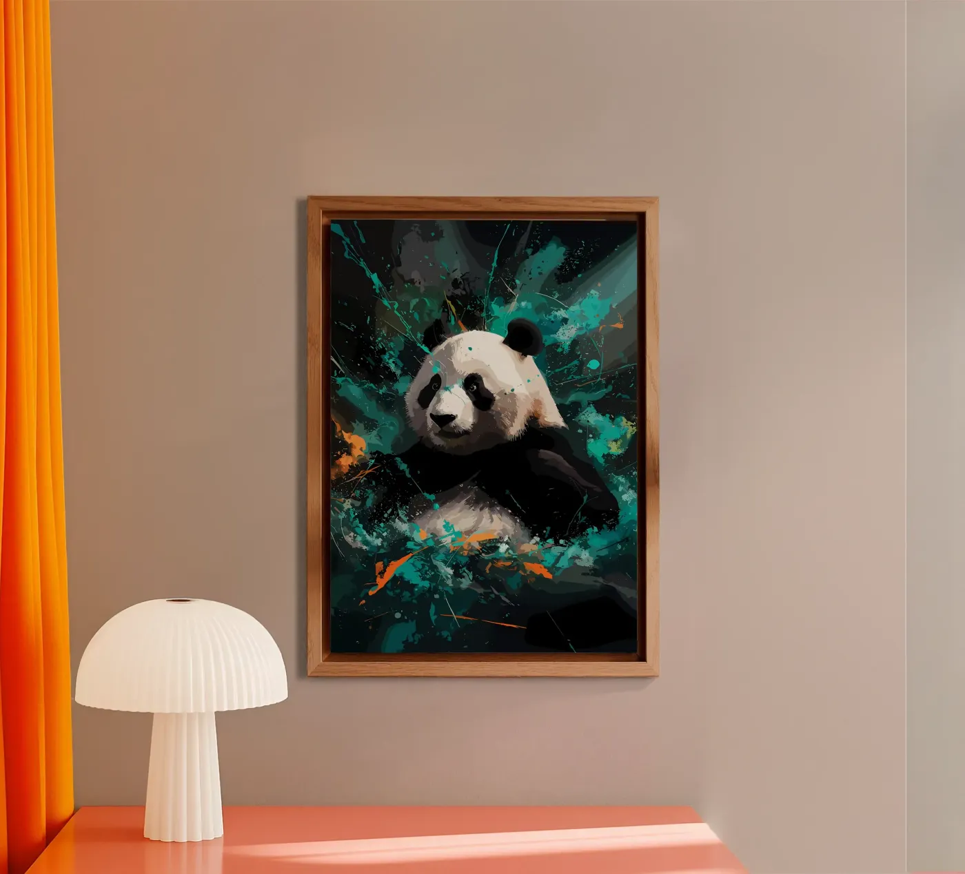 Panda Splash forex-plaat van James M Coyle