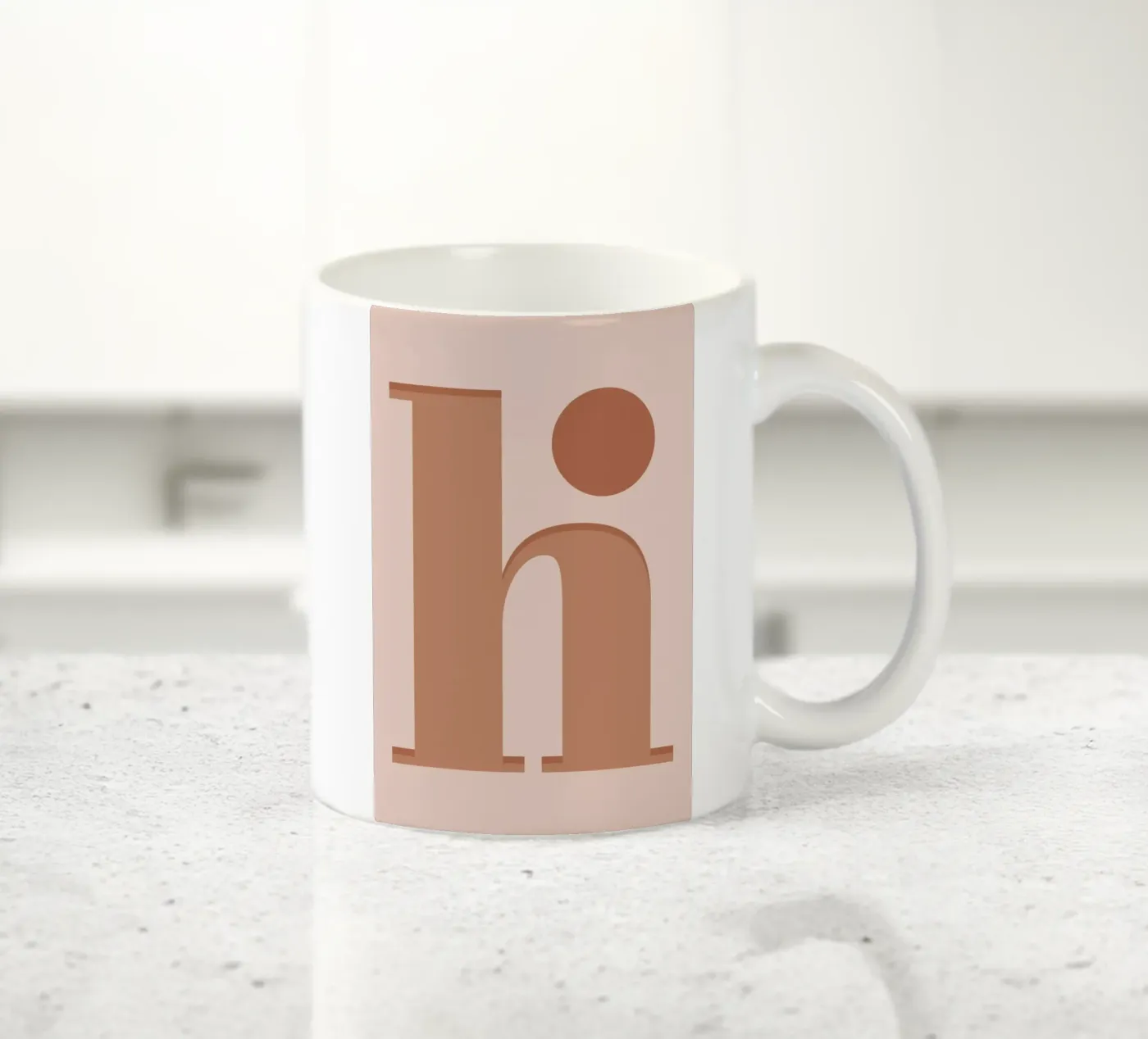 Hi ceramic mug by Ayleen