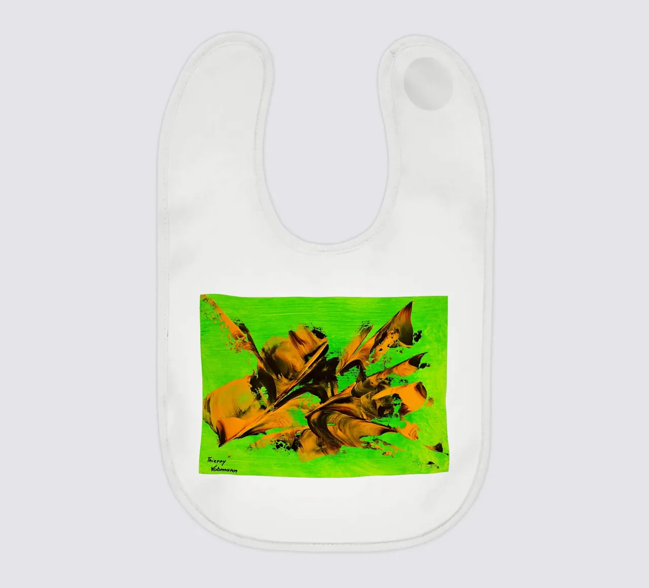 MESSAGE FROM THE HEART 8 bavaglino da Thierry Vobmann Abstract painting