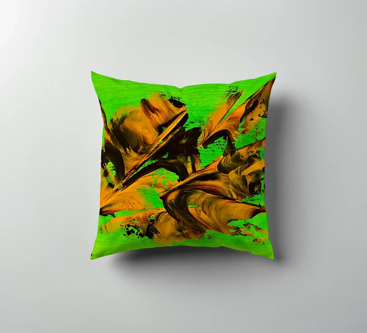 MESSAGE FROM THE HEART 8 cuscino da Thierry Vobmann Abstract painting