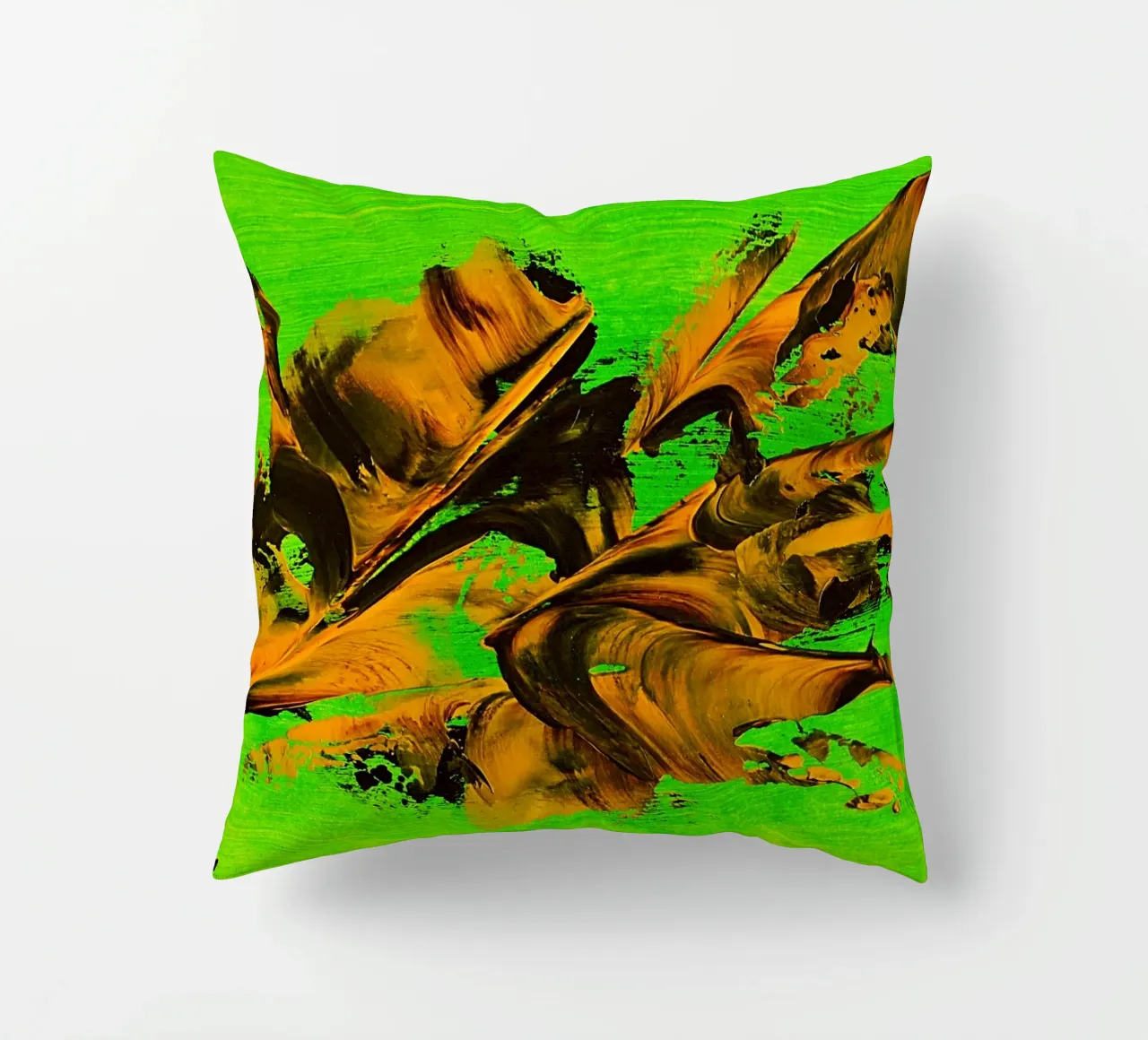 MESSAGE FROM THE HEART 8 cuscino da Thierry Vobmann Abstract painting