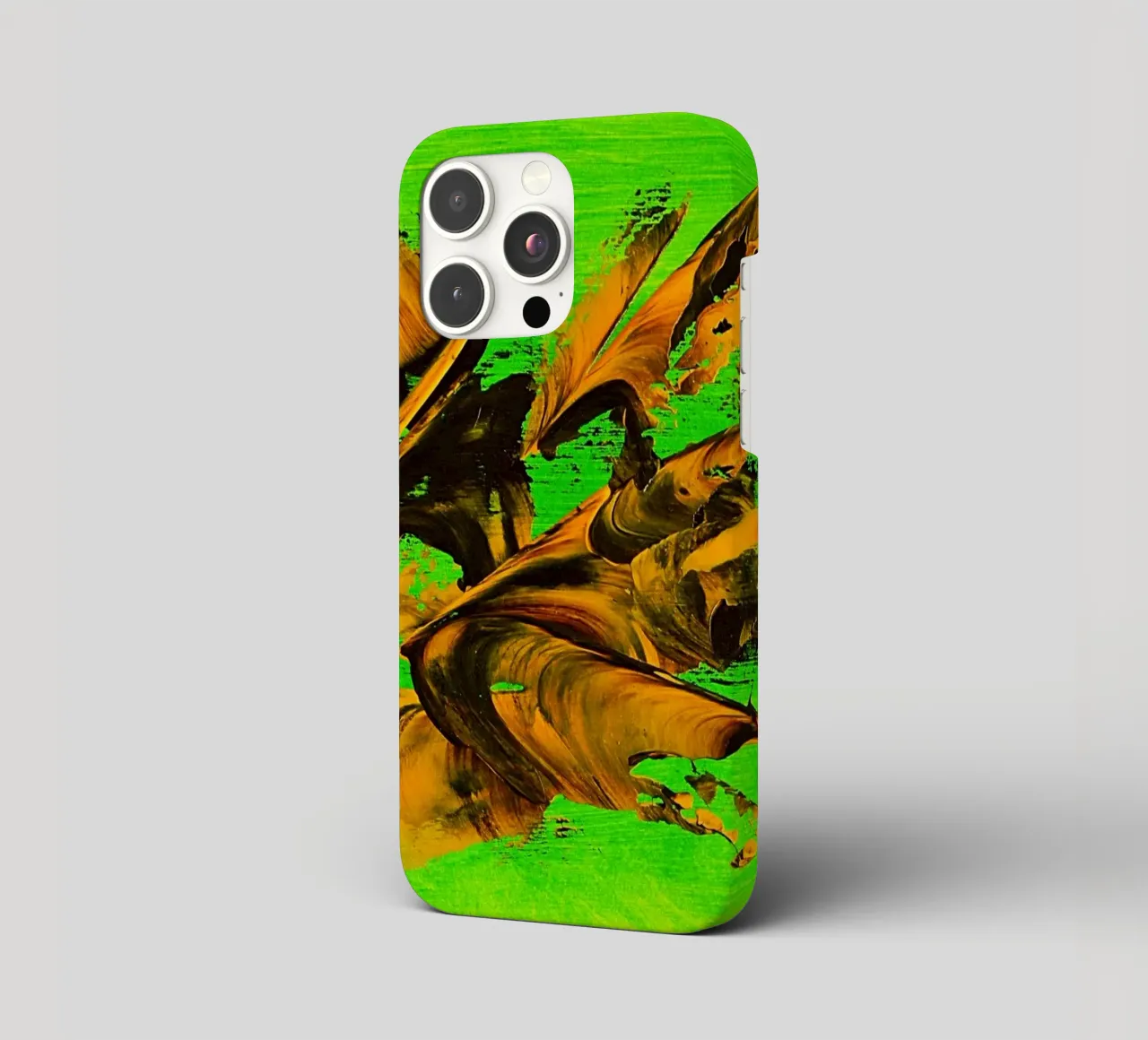 MESSAGE FROM THE HEART 8 cover iphone da Thierry Vobmann Abstract painting