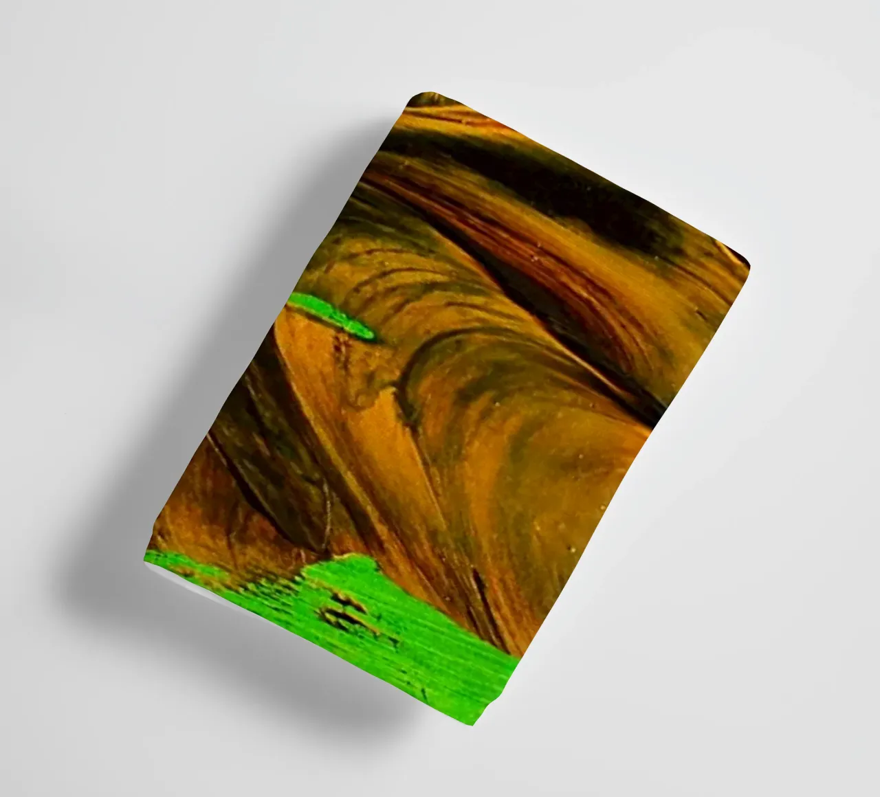 MESSAGE FROM THE HEART 8 towel by Thierry Vobmann Abstract painting