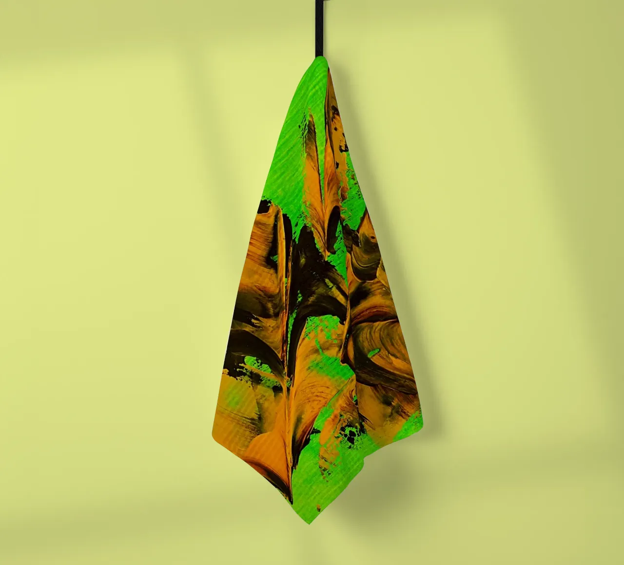 MESSAGE FROM THE HEART 8 canovaccio da cucina da Thierry Vobmann Abstract painting