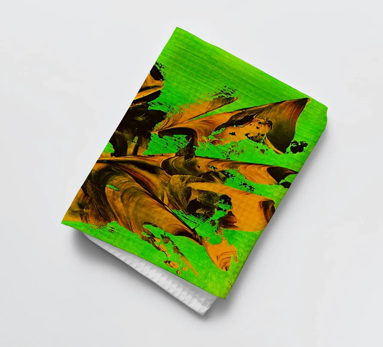 MESSAGE FROM THE HEART 8 canovaccio da cucina da Thierry Vobmann Abstract painting